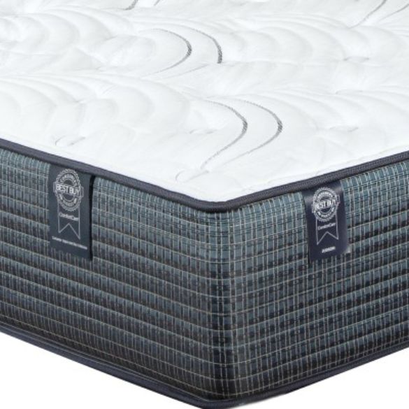 Restonic® Consumer Digest Best Buy Judson Wrapped Coil Plush Tight Top Split King Mattress-1