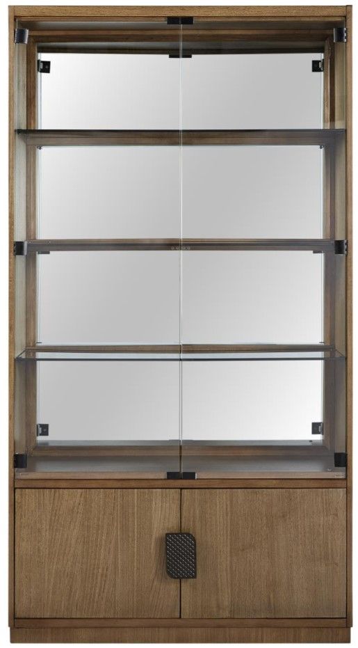 Bernards Calia Brown Display Cabinet-2