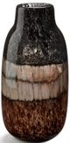 Giftcraft Black/Brown/Gray Large Glass Vase-0