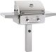 American Outdoor Grill T Series 24" Stainless Steel Post Mount Natural Gas Grill-0