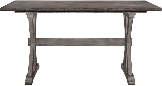Mazin Furniture Amsonia Distressed Gray Counter Height Table-1