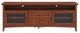 Whittier Wood® Furniture McKenzie Glazed Antique Cherry 74" Sound Bar Media Console-2