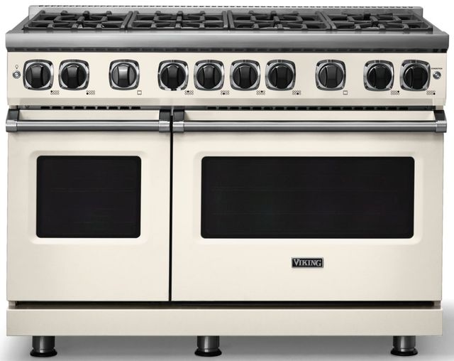 Viking® 7 Series 48'' Pure White Pro Style Natural Gas Range-0