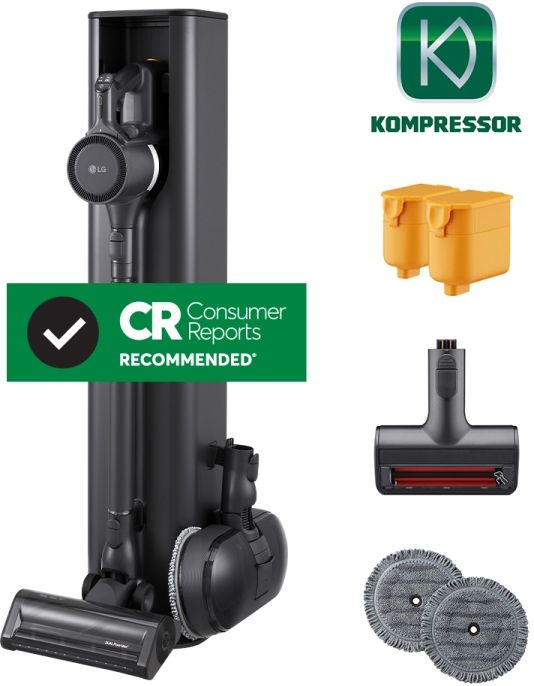 LG CordZero™ Graphite All In One Cordless Stick Vacuum-1