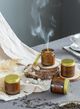 A & B Home 4-Piece White Candle Set-5