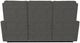 La-Z-Boy® Baron Slate Power Wall Reclining Sofa with Headrest and Lumbar-4