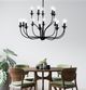 YHD Whitmore Black 15-Light Chandelier-1