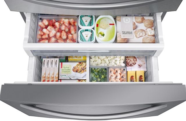 Samsung 36 in. 28.0 Cu. Ft. Fingerprint Resistant Stainless Steel French Door Refrigerator-7
