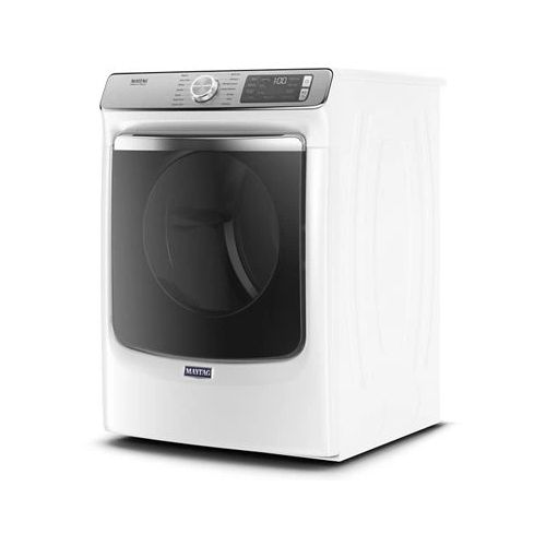 Maytag® 7.3 Cu. Ft. White Front Load Electric Dryer-1