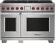 Wolf® 48" Stainless Steel Pro Style Dual Fuel Range-0