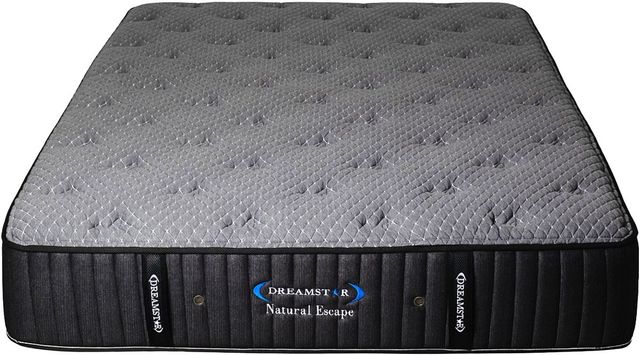 Dreamstar Bedding Luxury Collection Natural Escape 12" Latex Medium Tight Top Queen Mattress in a Box-1