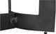 Moe's Home Collection Bent Smoked Console Table with Black Metal Trestle Base-2