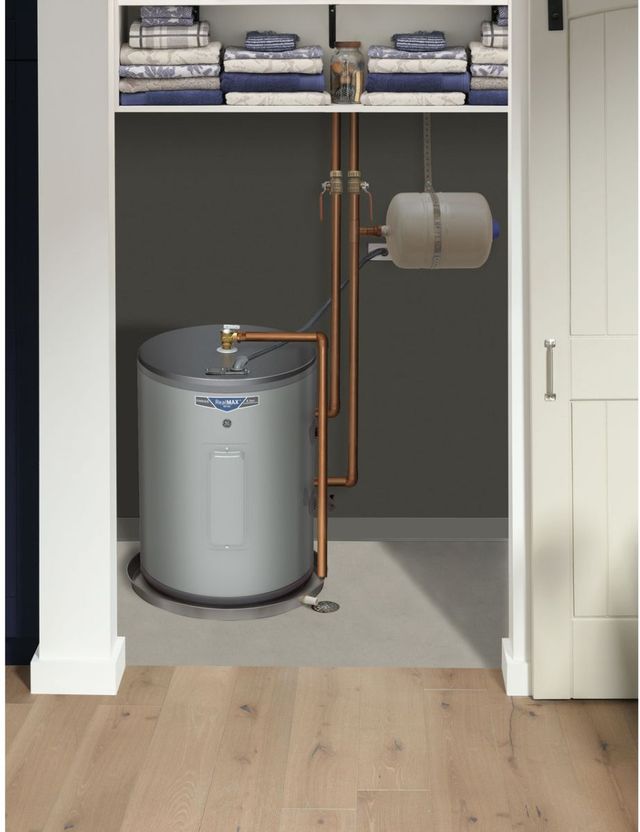 GE® 18 Gallon Gray Electric Water Heater-1