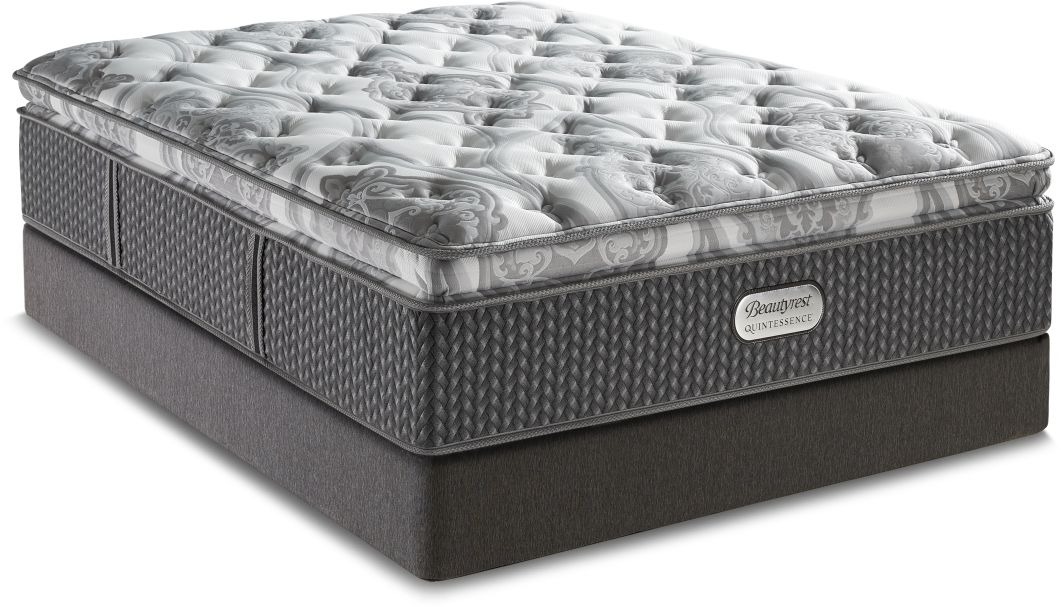 Beautyrest Quintessence Marvelous Innerspring Plush Pillow Top King Mattress Green s BrandSource Fort Frances ON