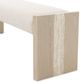 Michael Amini® Lotus Bay Sand Accent Bench-3