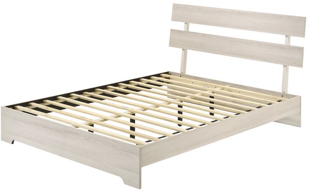 Crown Mark Atticus White King Panel Bed-2