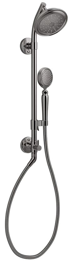 KOHLER® Artifacts® HydroRail®-S Vibrant Titanium 1.75 GPM Shower Column Kit-0