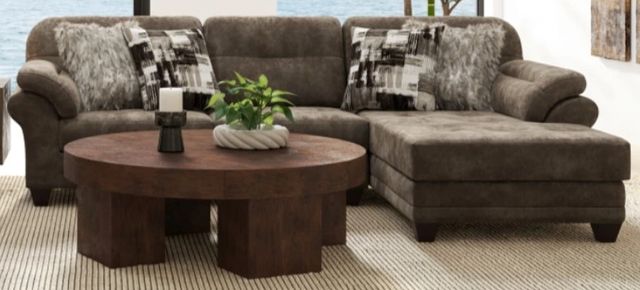 Hughes Furniture® 21900 2-Piece Wonderland Cola Right-Arm Facing Sectional-0