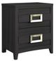Elements International Tobias 4-Piece Black Full Panel Bedroom Set-3