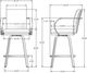 Amisco Customizable Lance Swivel Counter Stool-1