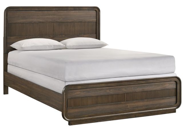Crown Mark Kinkaid Brown Queen Panel Bed-0