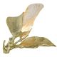A & B Home Gold/White Leaves Table Lamp-2