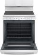 GE® 30" White Freestanding Electric Range-1