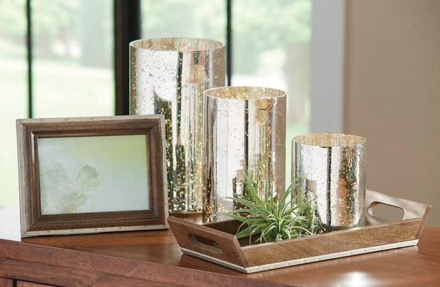 Signature Design by Ashley® Dexton 5-Piece Brown/Silver Accessory Set-1