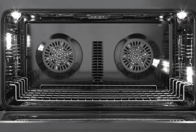 Verona® Ultima Midnight 36" Matte Black Pro Style Induction Range-3