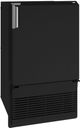 U-Line® Marine Series 14" 23 lb. Black Solid Ice Maker-0