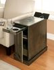 Furniture of America® Lilith I Brown Side Table-2