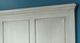 Durham Furniture Springville Truffle/Greystone Queen Panel Bed-1