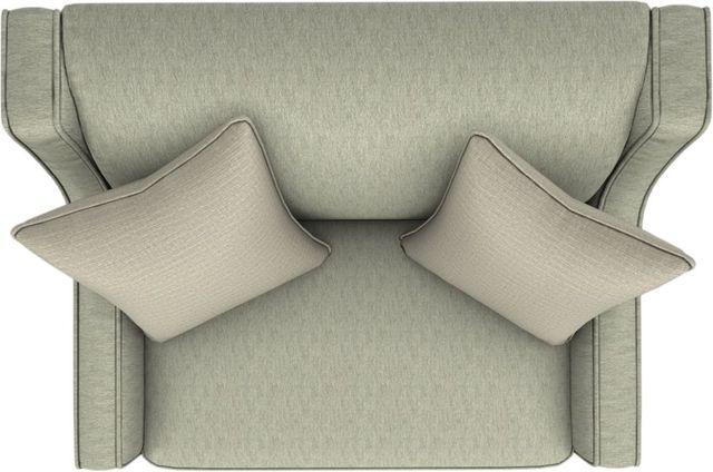 Best® Home Furnishings Customizable Marinette Twin Chair and a Half Sleeper with Dark Walnut Legs-4