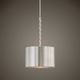 Uttermost by Kalizma Home Tori Brushed Nickel Drum Pendant Light-3