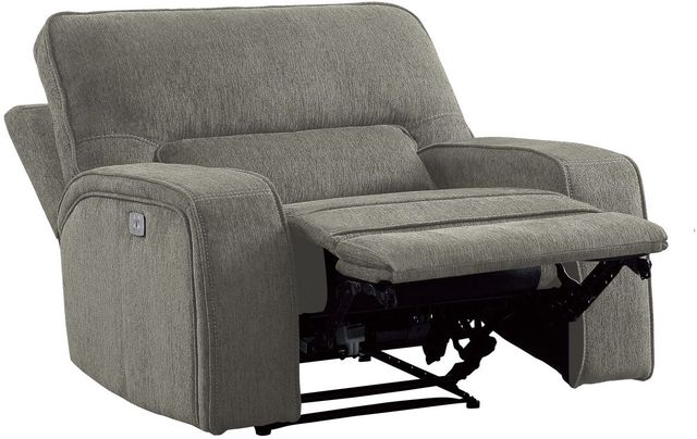 Mazin Furniture Borneo Mocha Power Reclining Chair with Power Headrest and USB Port-2