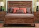 Handstone Cumberland King Bed With Wood Headboard & 22” Low Footboard-0