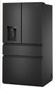 Whirlpool® 36" 28.9 Cu. Ft. Print Resistant Black Stainless Steel French Door Refrigerator with Flexible Temperature Drawer -1