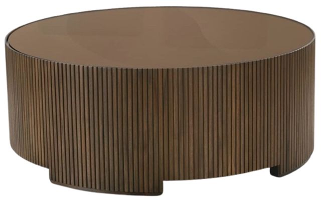 Rowe® Kindred Sesame Alternate Round Cocktail Table -0