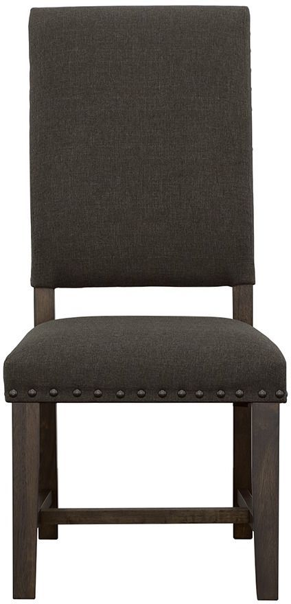 Coaster® Twain 2-Piece Warm Grey Side Chairs-1