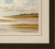 Stylecraft Dark Yellow/Light Blue/Light Gray/White Framed Print-1