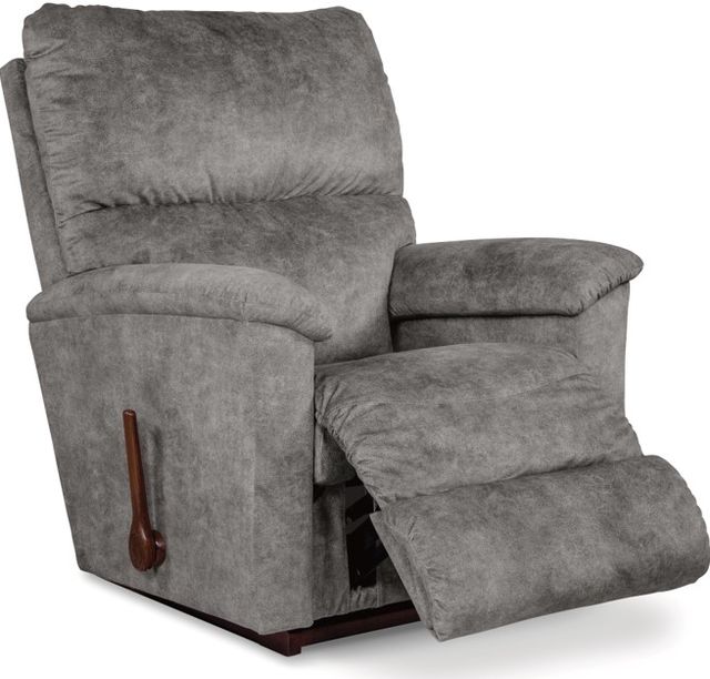 La-Z-Boy® Brooks Charcoal Manual Rocking Recliner-2