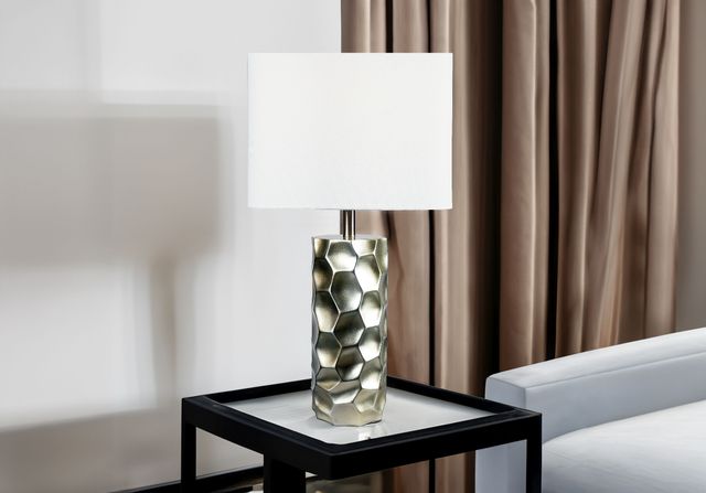 Crown Mark Chrome 27" Table Lamp-1