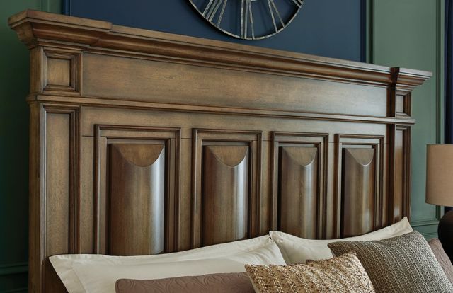 Signature Design by Ashley® Channley Brown Queen Panel Bed-3