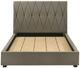 Coaster® Delsea Light Brown Eastern King Upholstered Platform Panel Bed-2