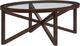 Elements International Sandie 3-Piece Espresso Table Set-1