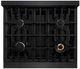 ZLINE Classic 30" Black Stainless Steel Pro Style Gas Range -4