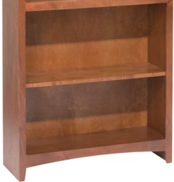 Whittier Wood® Furniture Customizable McKenzie 5-Shelf 30" Bookcase-2