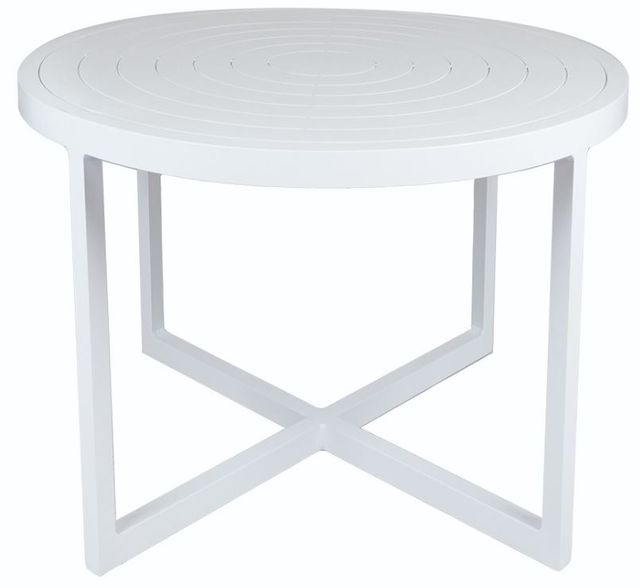 Lane Venture® Contempo White Round Dining Table-0