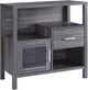 Brassex Inc. Grey Storage Cabinet-0