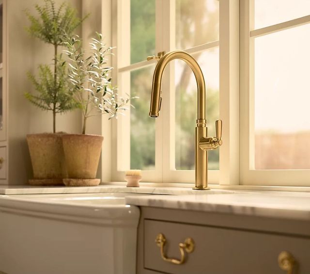 KOHLER® Audrine™ White 36" Undermount Single-Bowl Farmhouse Kitchen Sink-4